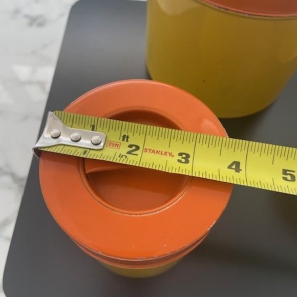 3 San Francisco Counterpoint Metal Canister Set Vintage (Japan) - Picture 6 of 10